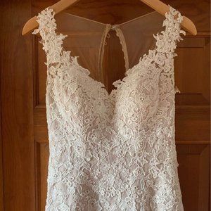 Galina Signature wedding dress size 2p Ivory & Champagne